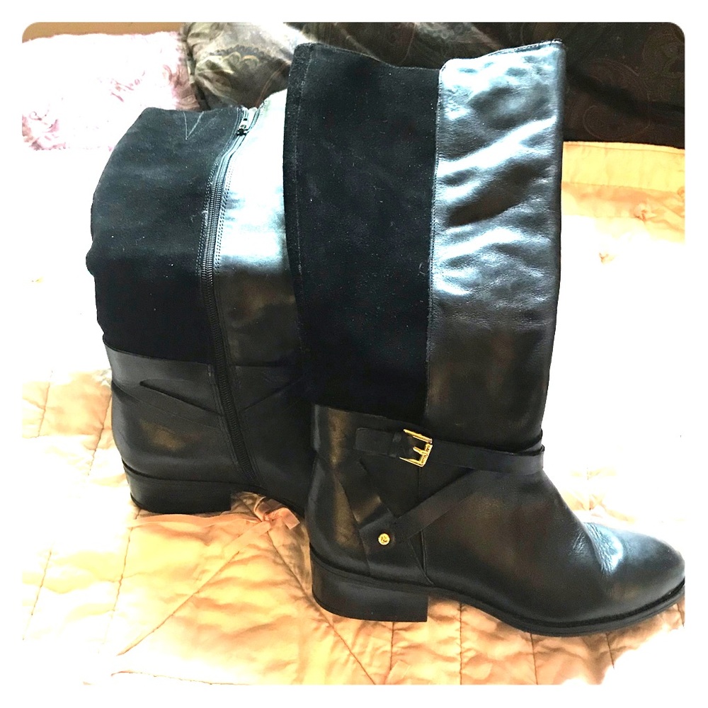 Ralph Lauren Riding Boots in Black.